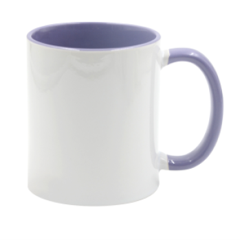 Keramiktasse 'Two Tones' für Sublimation Rim & Handle